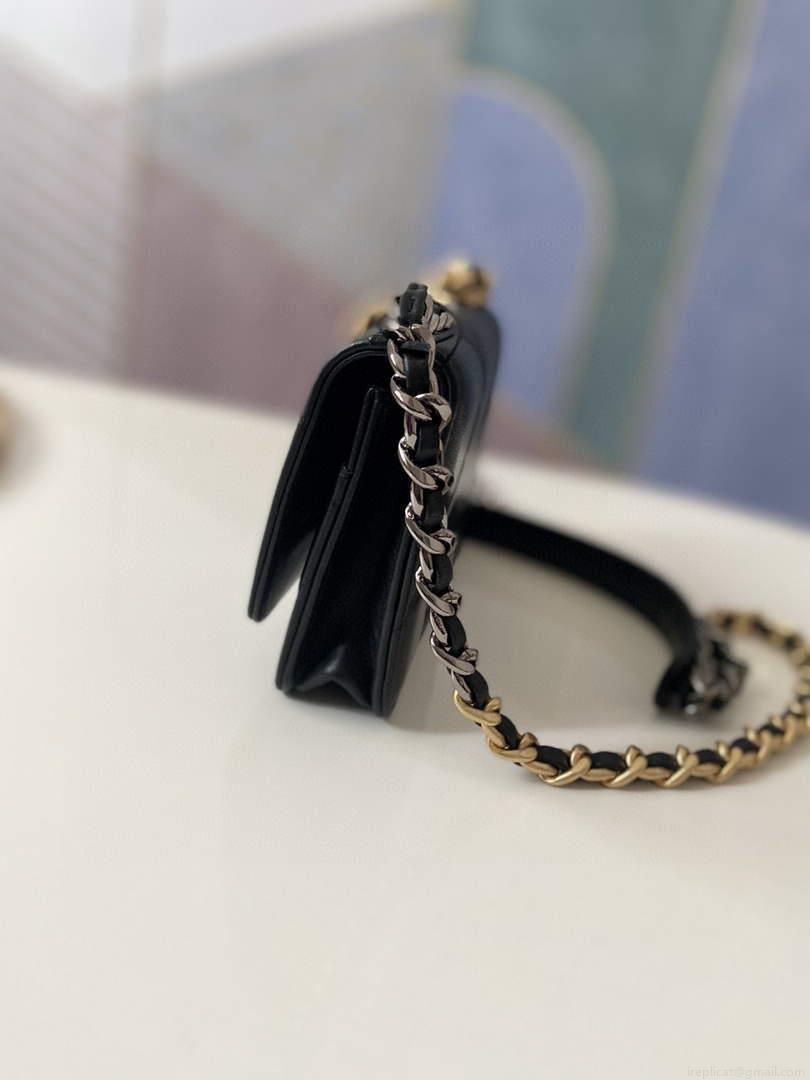 Chanel A86092 WOC Bag Lambskin Black