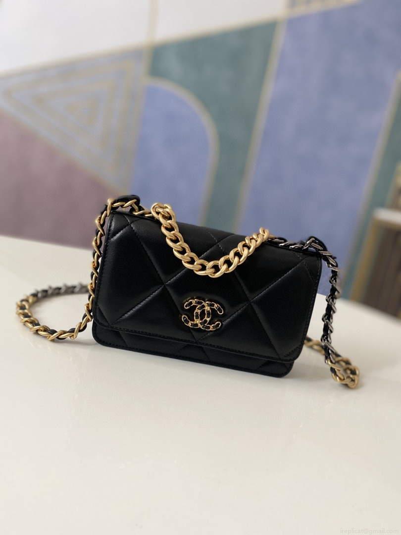 Chanel A86092 WOC Bag Lambskin Black