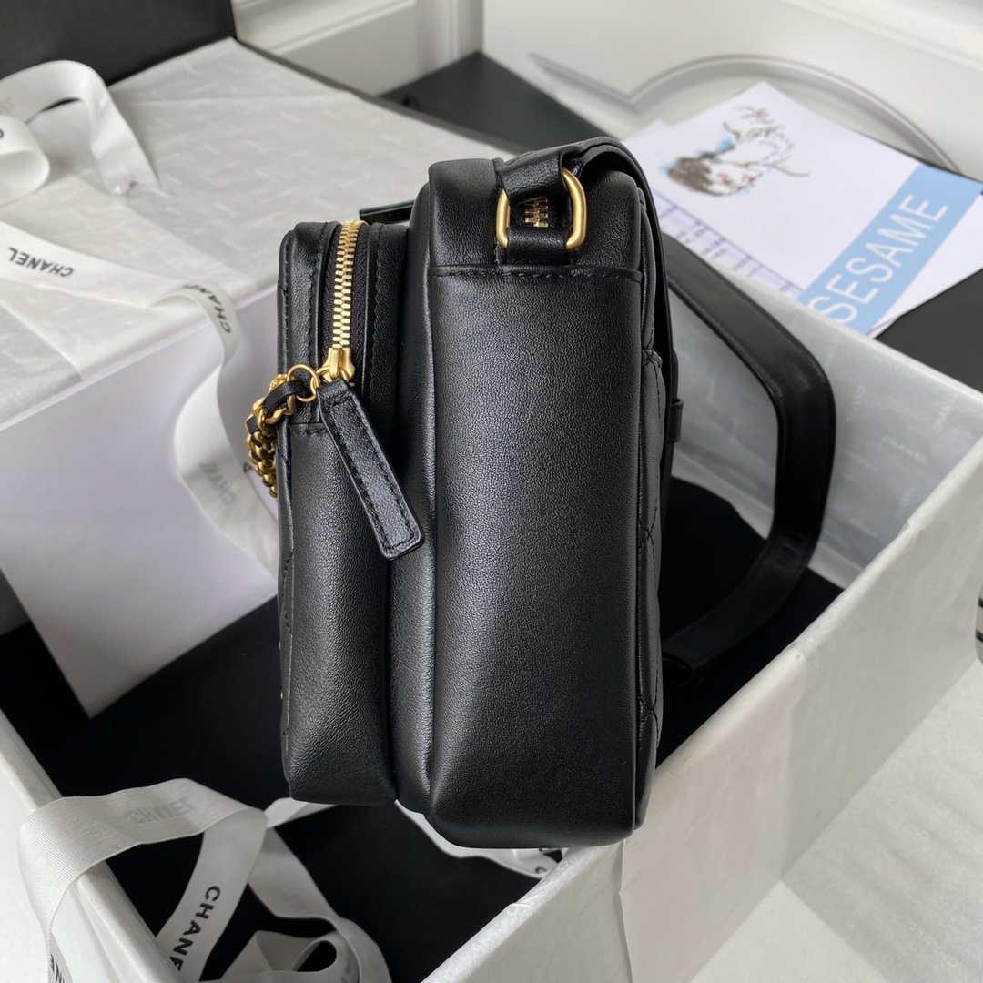 Chanel AS2924 Camera Case Black Bag