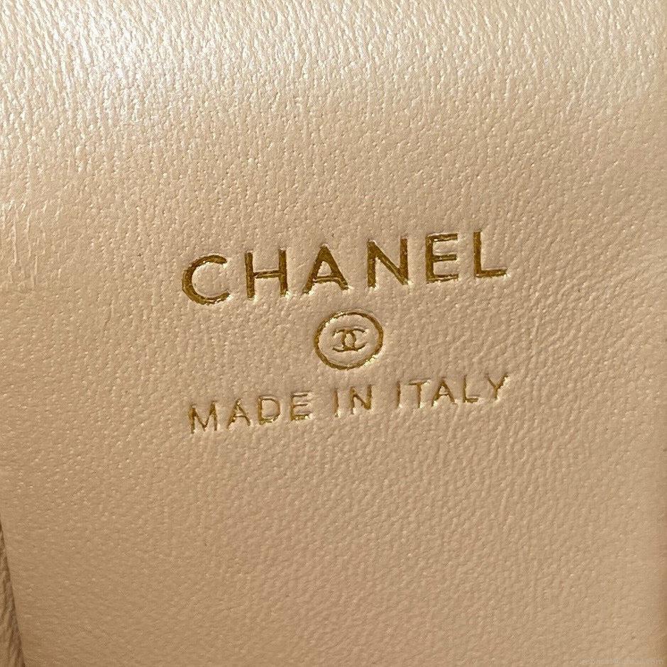 Chanel Vanity Case Lambskin AP2730 Black