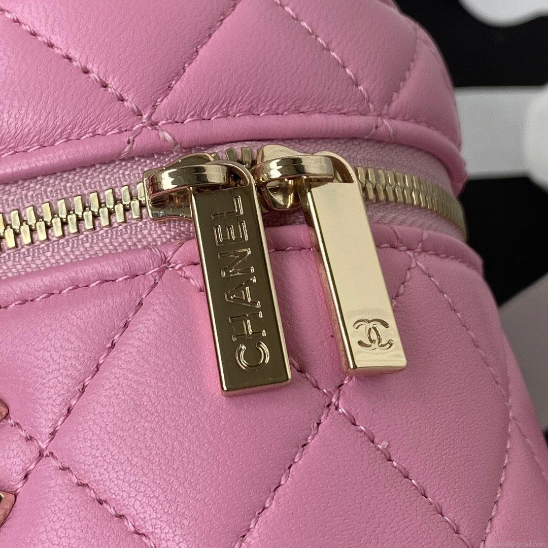Chanel Vanity Case Lambskin AP2730 Pink