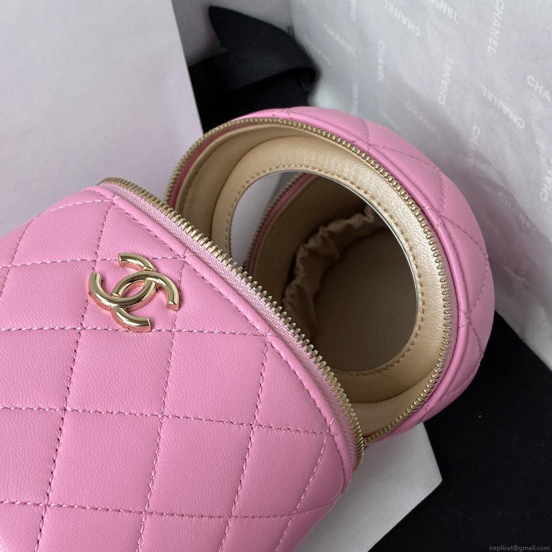 Chanel Vanity Case Lambskin AP2730 Pink