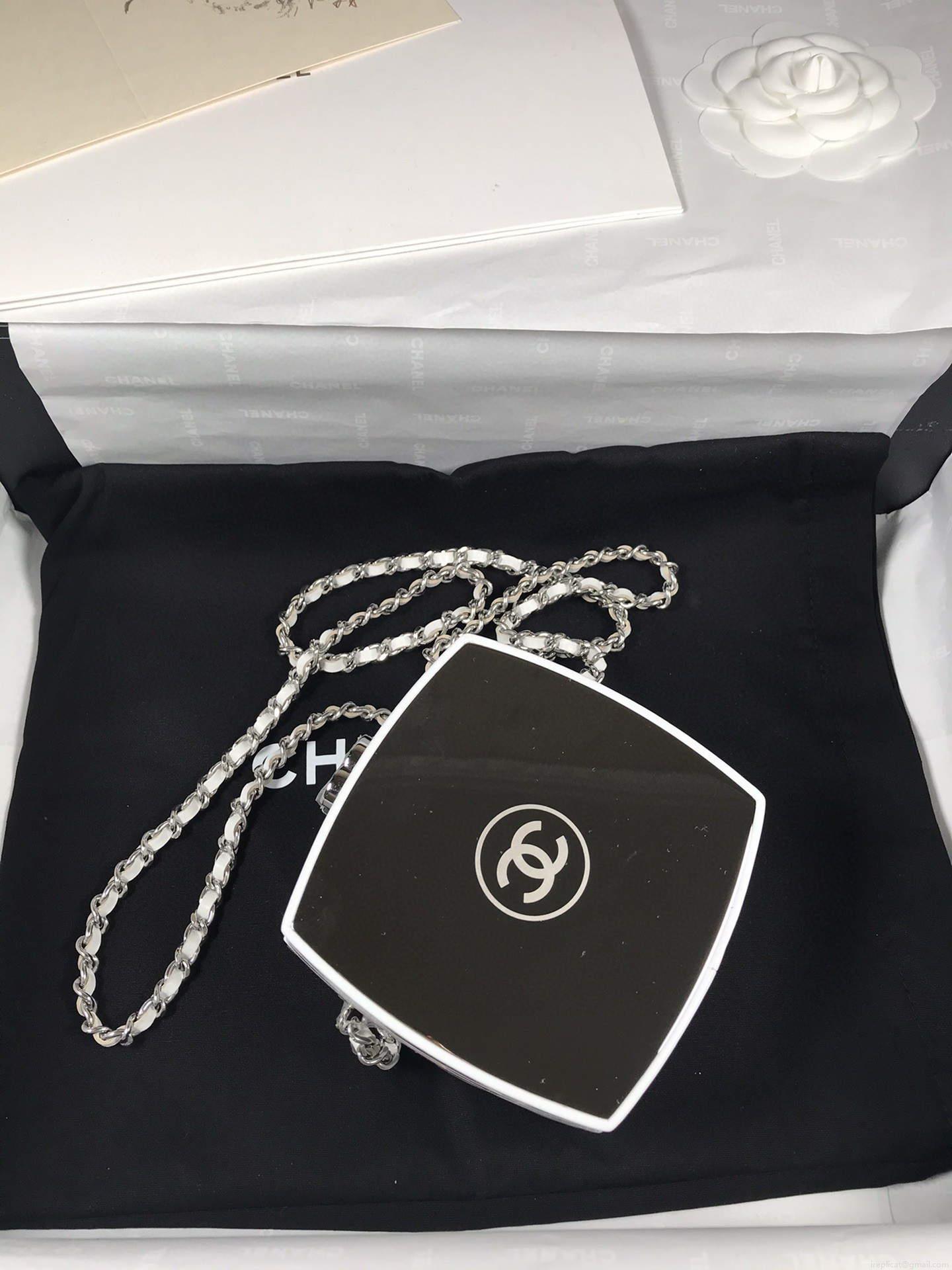 Chanel AP2398 Small Vanity Case Acrylic Black