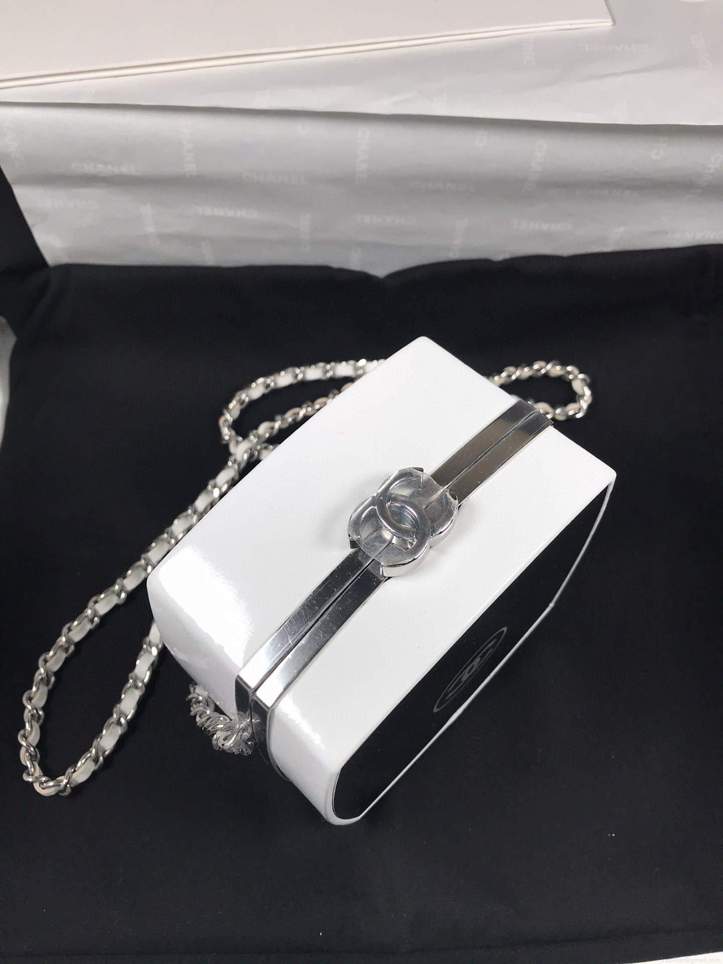 Chanel AP2398 Small Vanity Case Acrylic Black