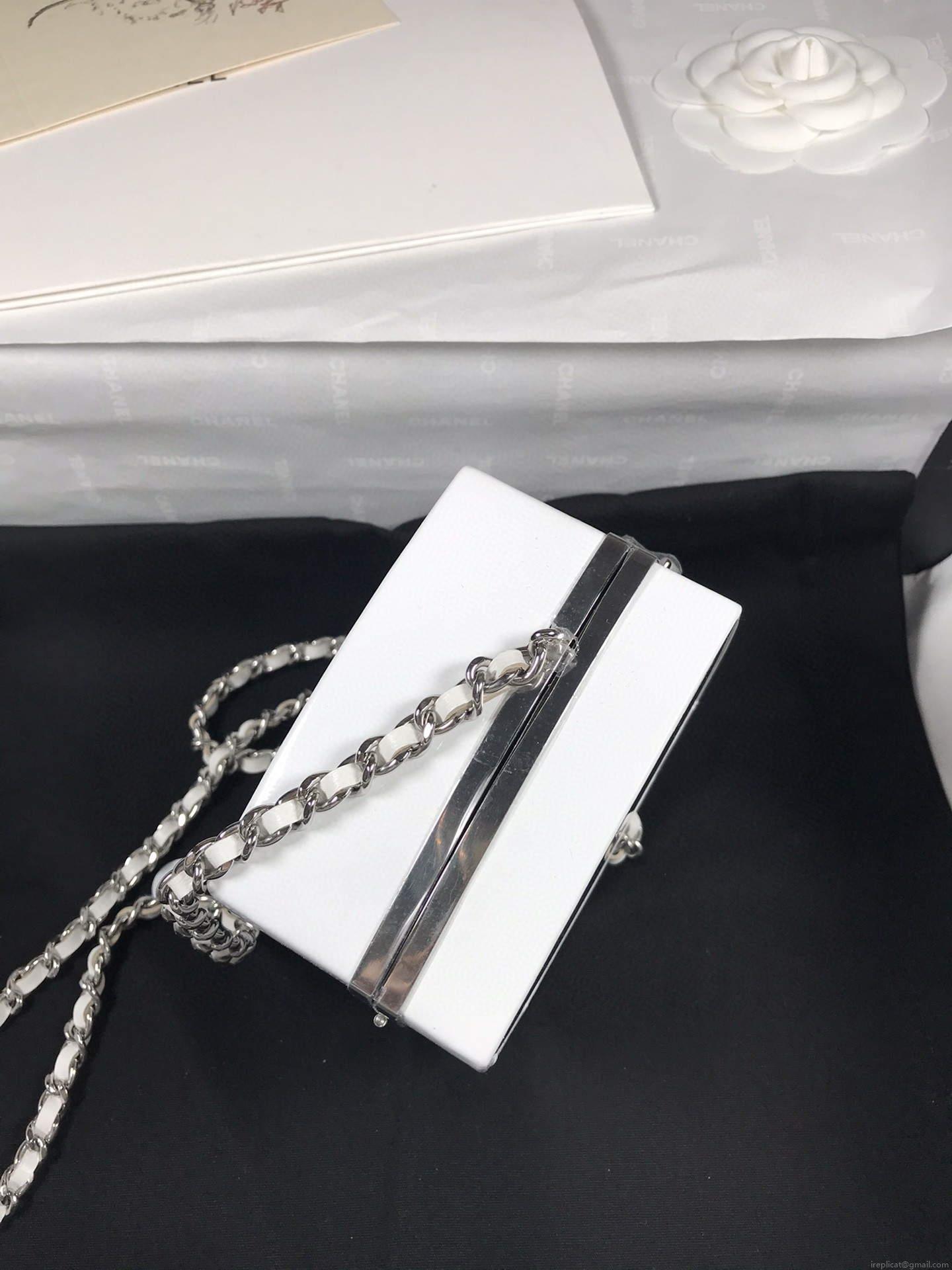 Chanel AP2398 Small Vanity Case Acrylic Black