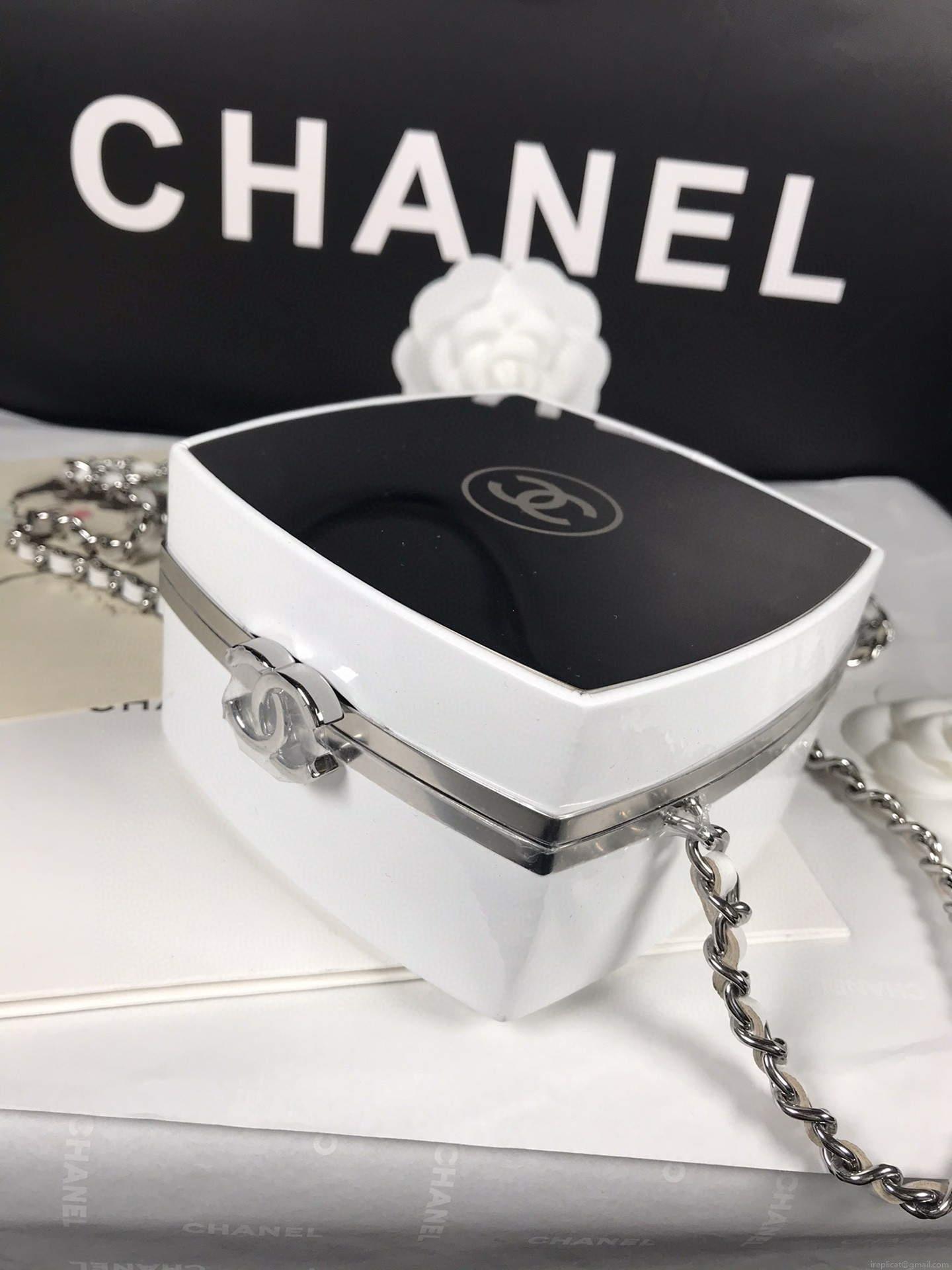 Chanel AP2398 Small Vanity Case Acrylic Black