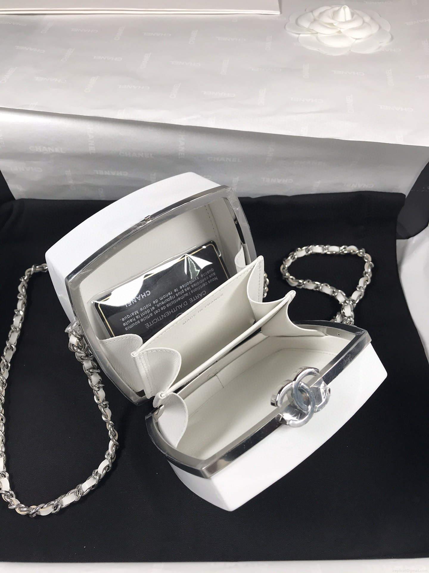 Chanel AP2398 Small Vanity Case Acrylic Black