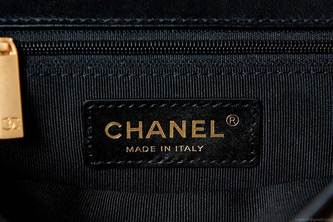 Chanel AS3653 Small Flap Bag with Top Handle Wool Tweed & Gold-Tone Metal Beige