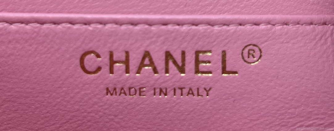Chanel AS1116 Small Flap bag Woolen A69900 Pink
