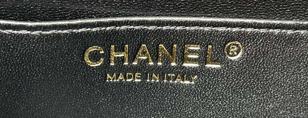 Chanel AS1116 Small Flap bag Woolen A69900 Pink & Blue
