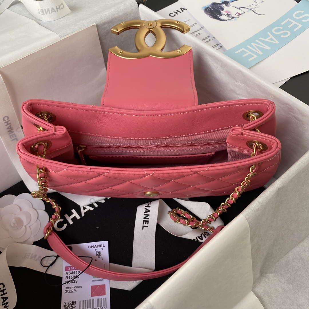 Chanel AS4610 Messenger bag Lambskin Red