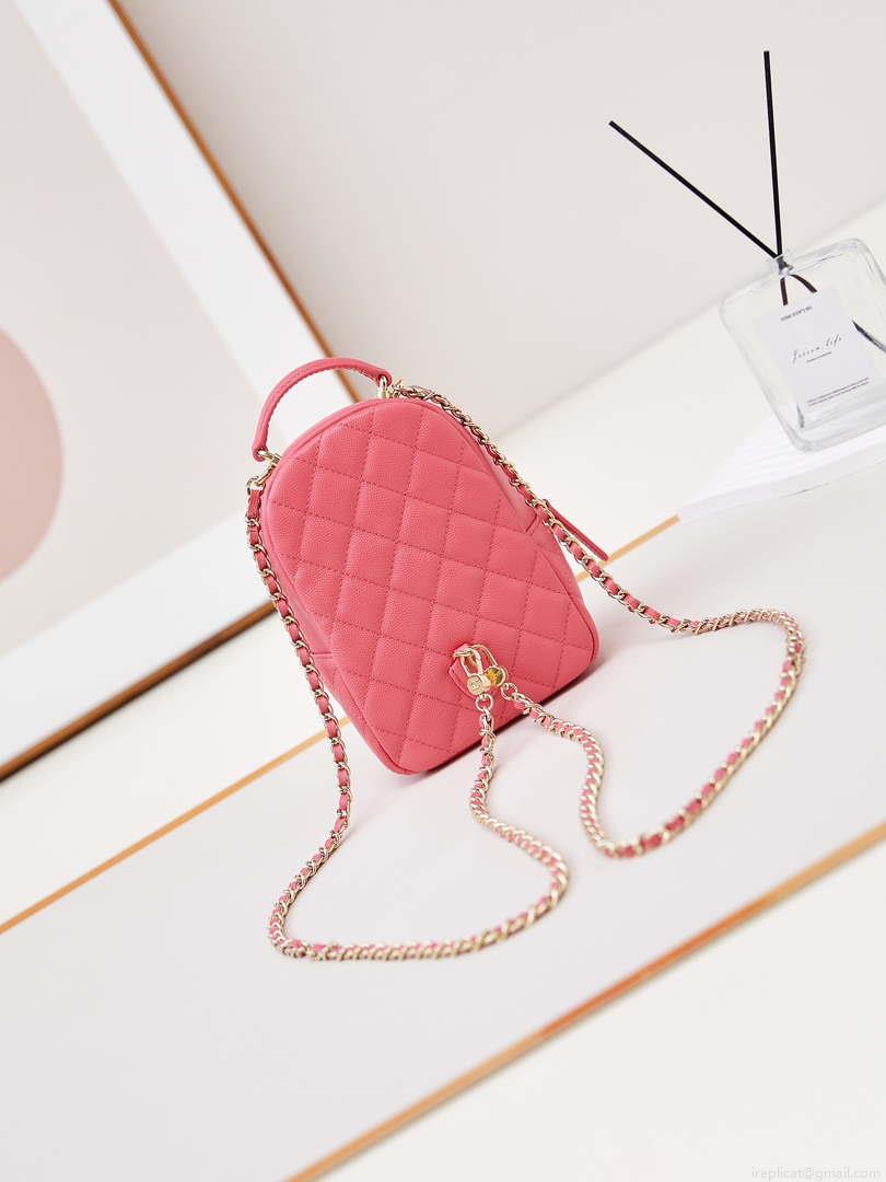 Chanel Ap3753 CLASSIC MINI Backpack Calfskin Red