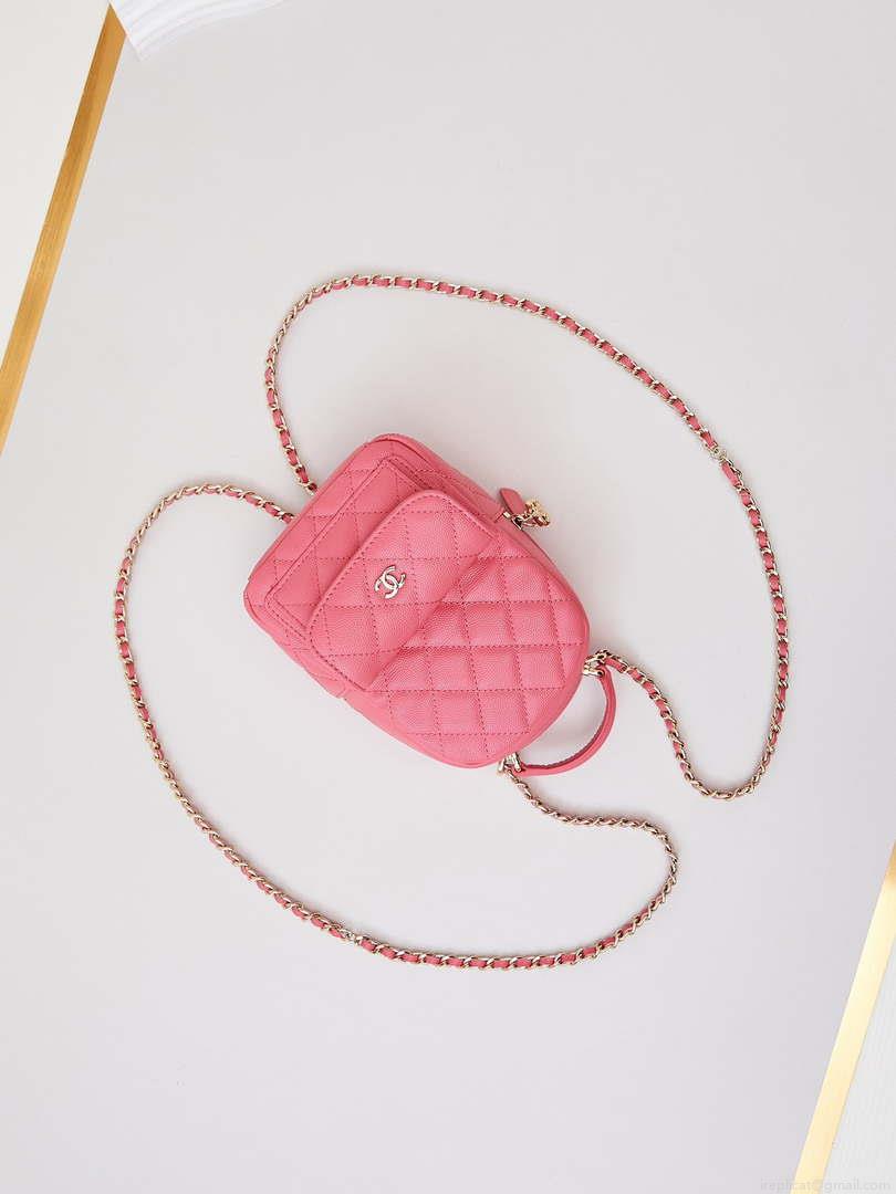 Chanel Ap3753 CLASSIC MINI Backpack Calfskin Red