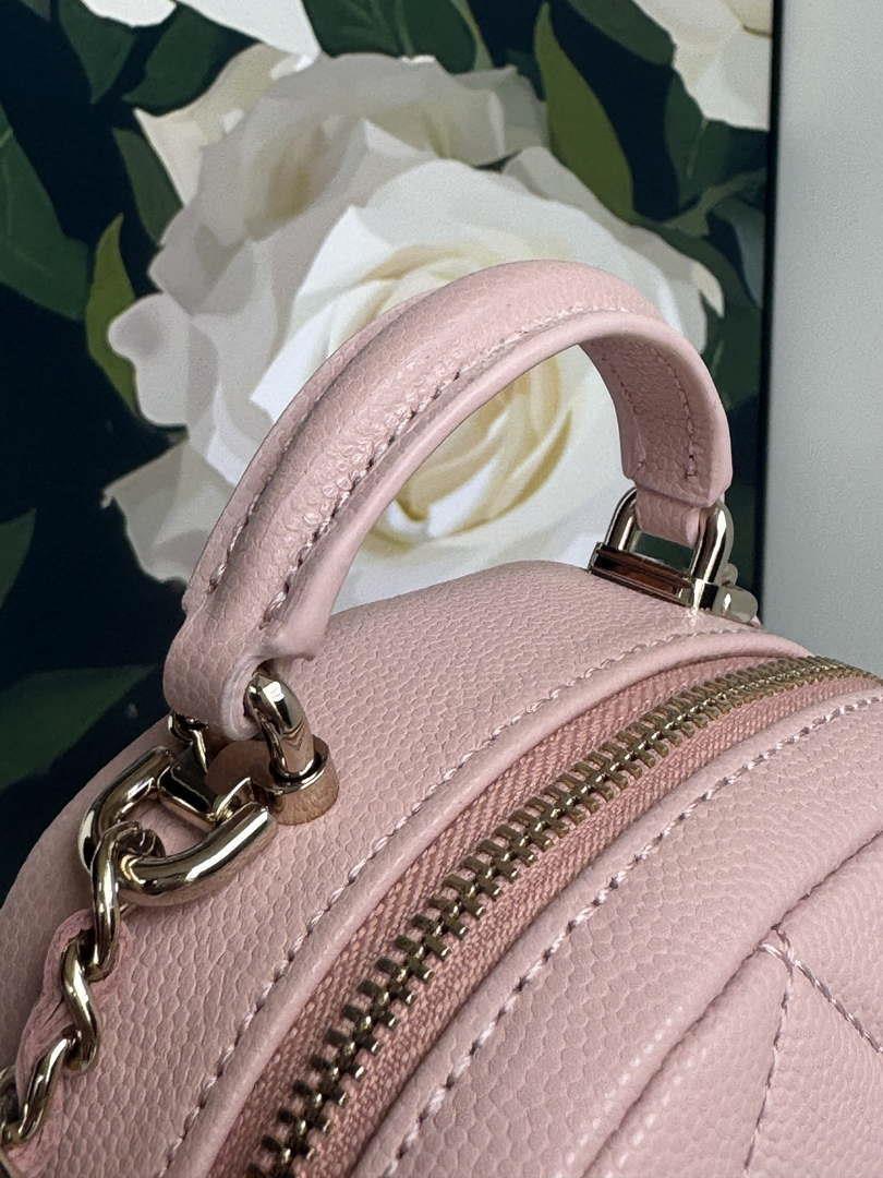 Chanel Ap3753 CLASSIC MINI Backpack Calfskin Pink