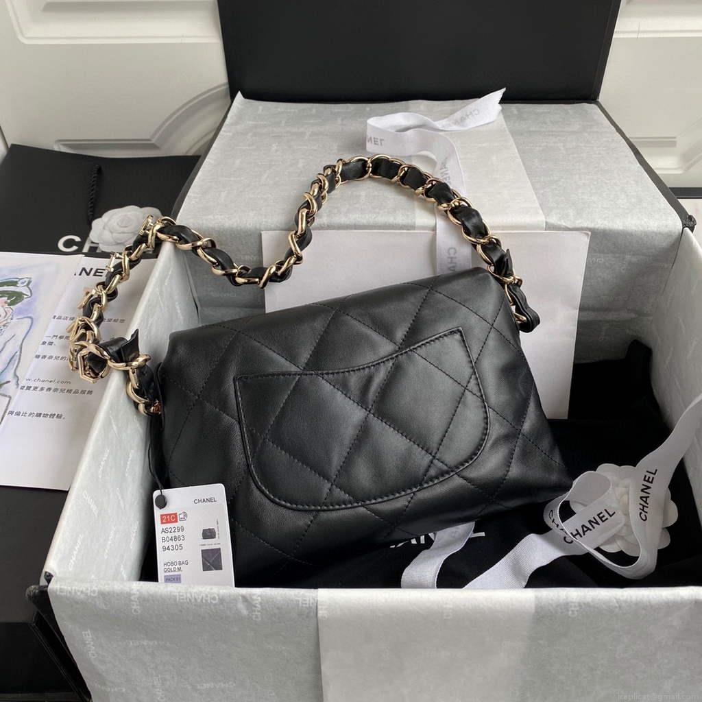 Chanel AS2299 Flap Bag Shoulder Black