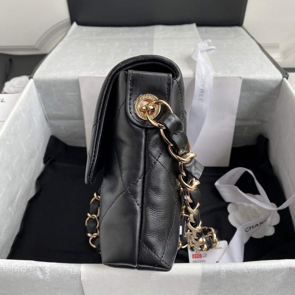 Chanel AS2299 Flap Bag Shoulder Black