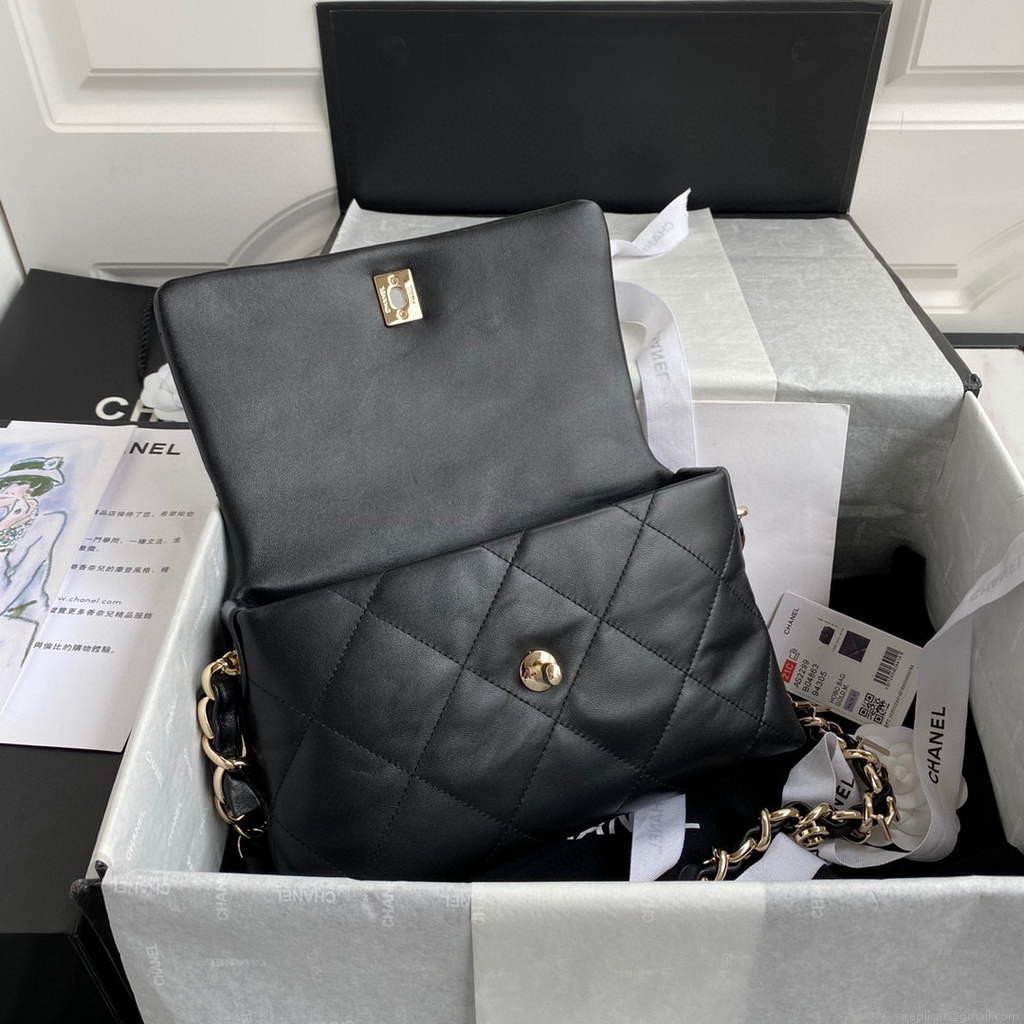 Chanel AS2299 Flap Bag Shoulder Black