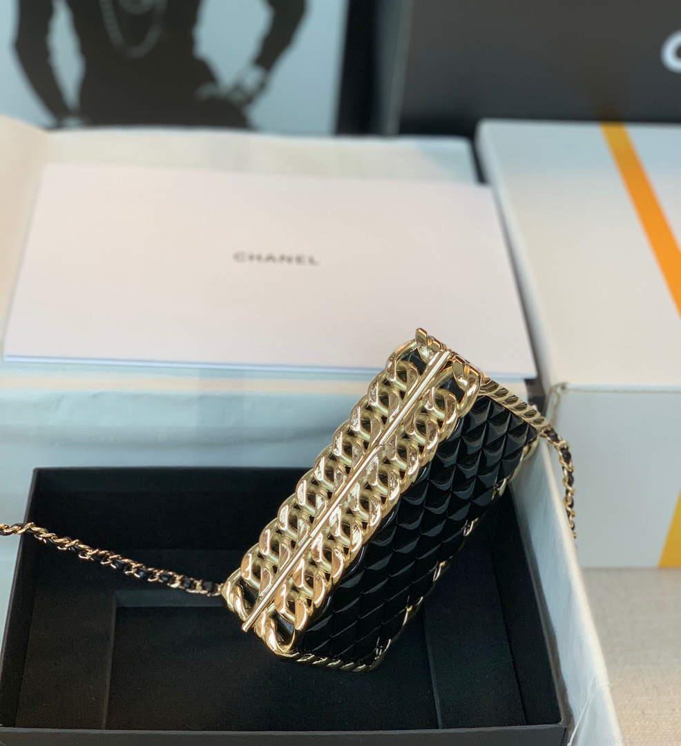 Chanel Acrylic Evening bag Chanel Vanity Case Box Bag