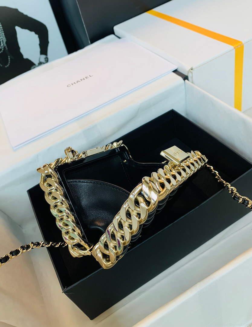 Chanel Acrylic Evening bag Chanel Vanity Case Box Bag