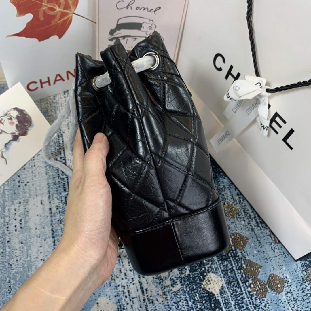 Chanel A94485 Gabrielle Backpack Black