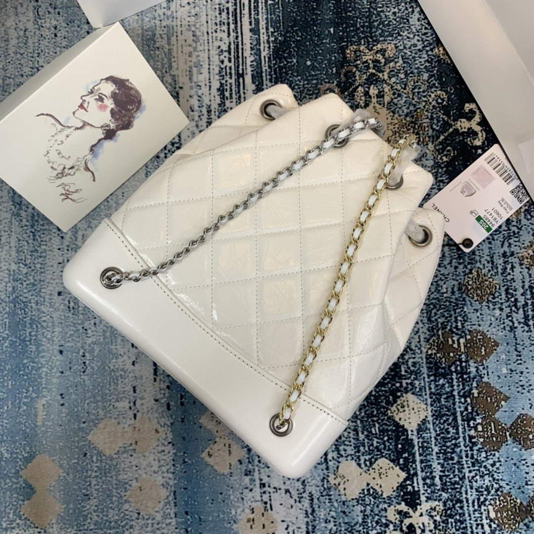 Chanel A94485 Gabrielle Backpack White