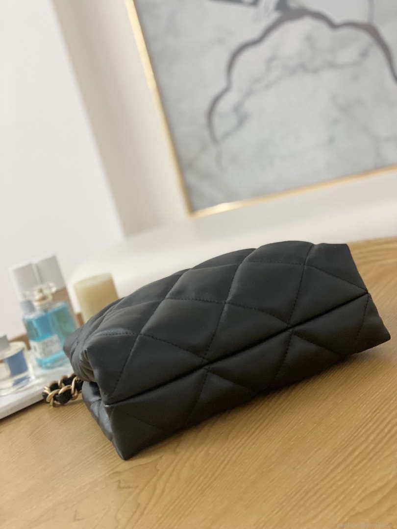 Chanel AS3502 Small TOTE Lambskin Black