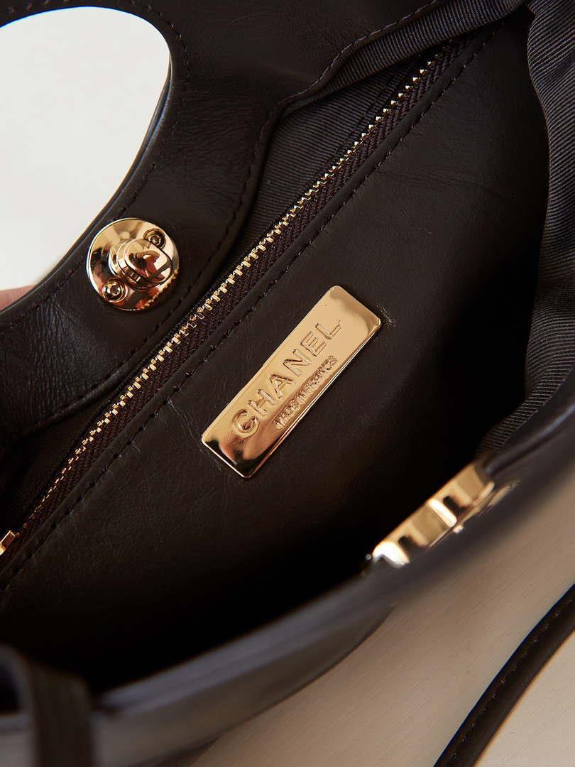 Chanel 31 mini Shopping Chain Lambskin leather AS4133 Bag Dark Brown