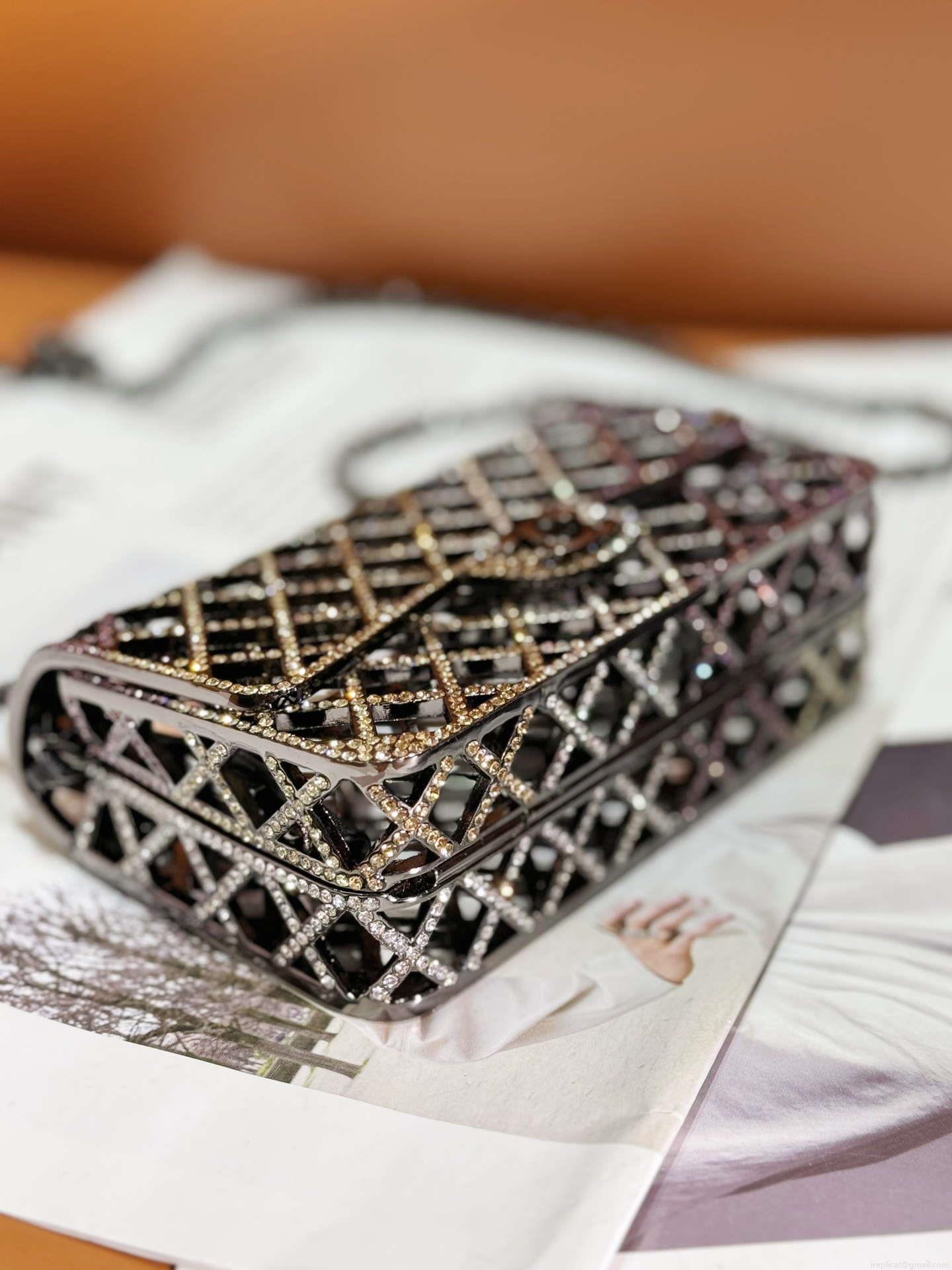 Chanel 24c collector series evening bag Swarovski rhinestones A88809