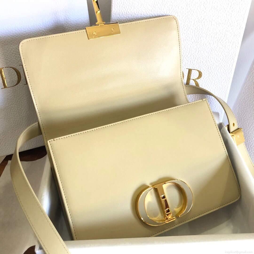 Dior M9204 Dior 30 Montaigne Box Bag Calfskin Apricot