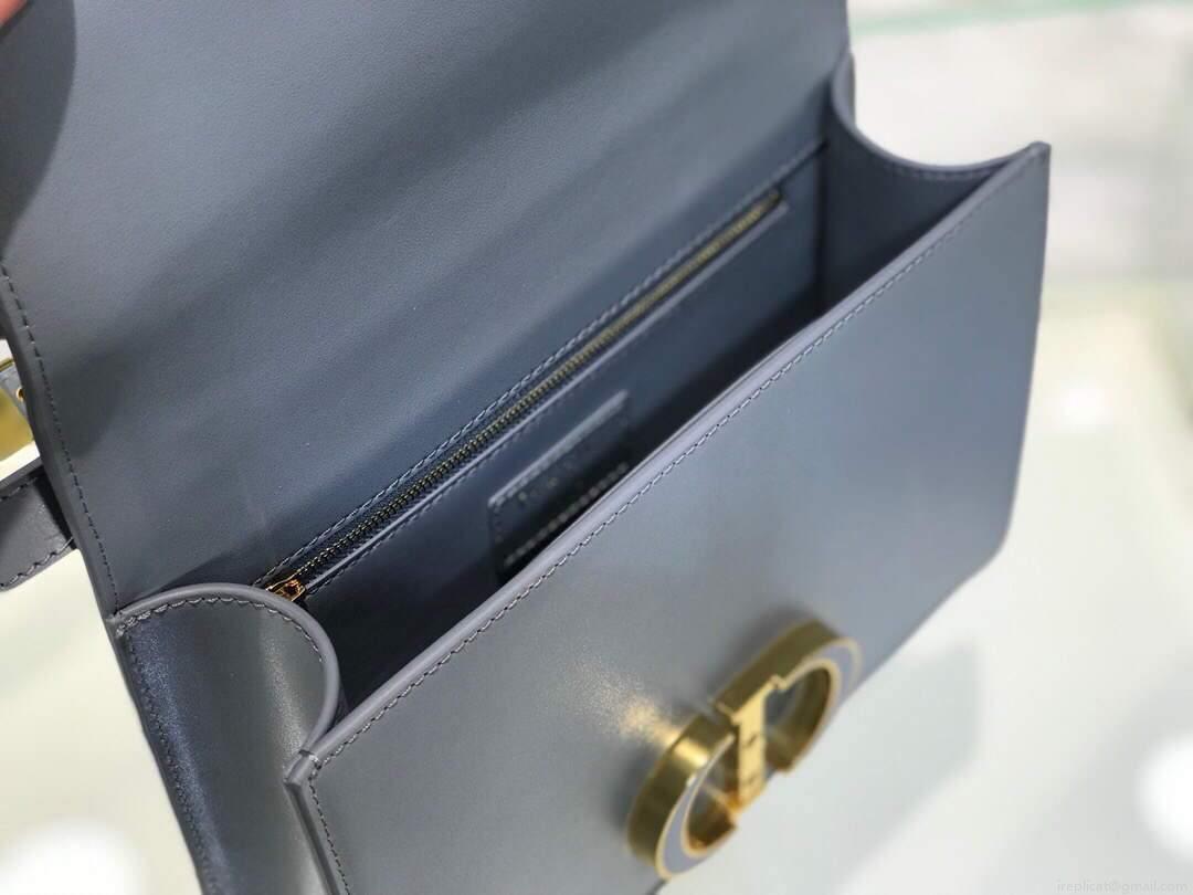 Dior M9204 Dior 30 Montaigne Box Bag Calfskin Light Blue