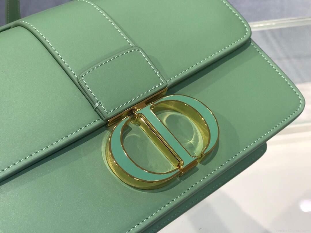 Dior M9204 Dior 30 Montaigne Box Bag Green Box Calfskin