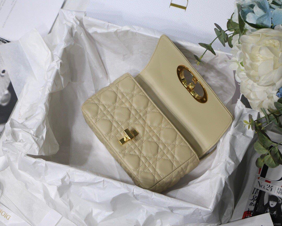 Dior M9241 Dior Small Dior Caro Bag Apricot
