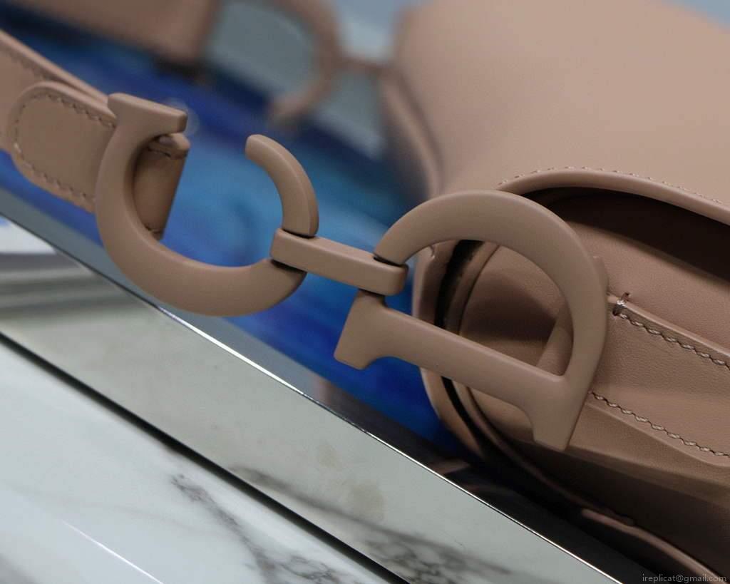 Dior M0446 Dior Saddle Bag M0447 Pink Ultramatte Calfskin
