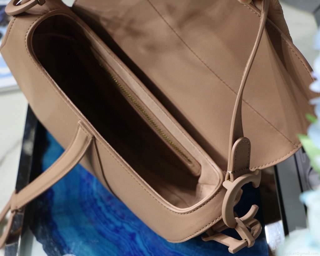 Dior M0446 Dior Saddle Bag M0447 Pink Ultramatte Calfskin