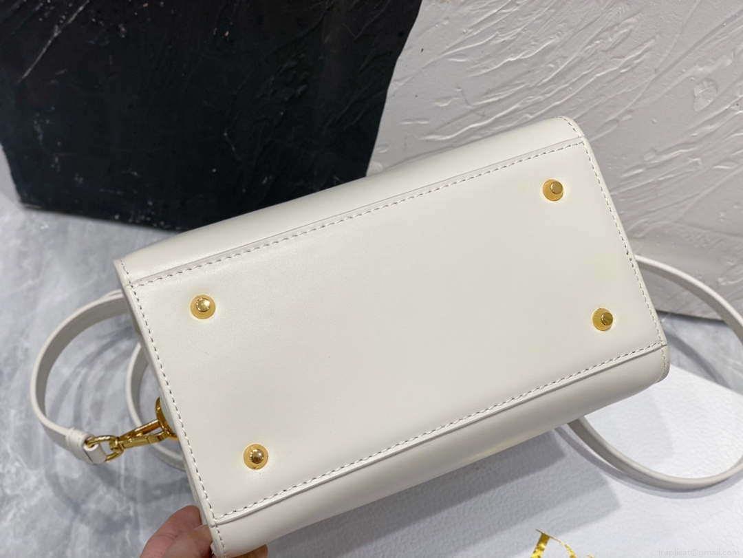 Dior M8671UBEQ_M900 Small Boston bag White box Calfskin