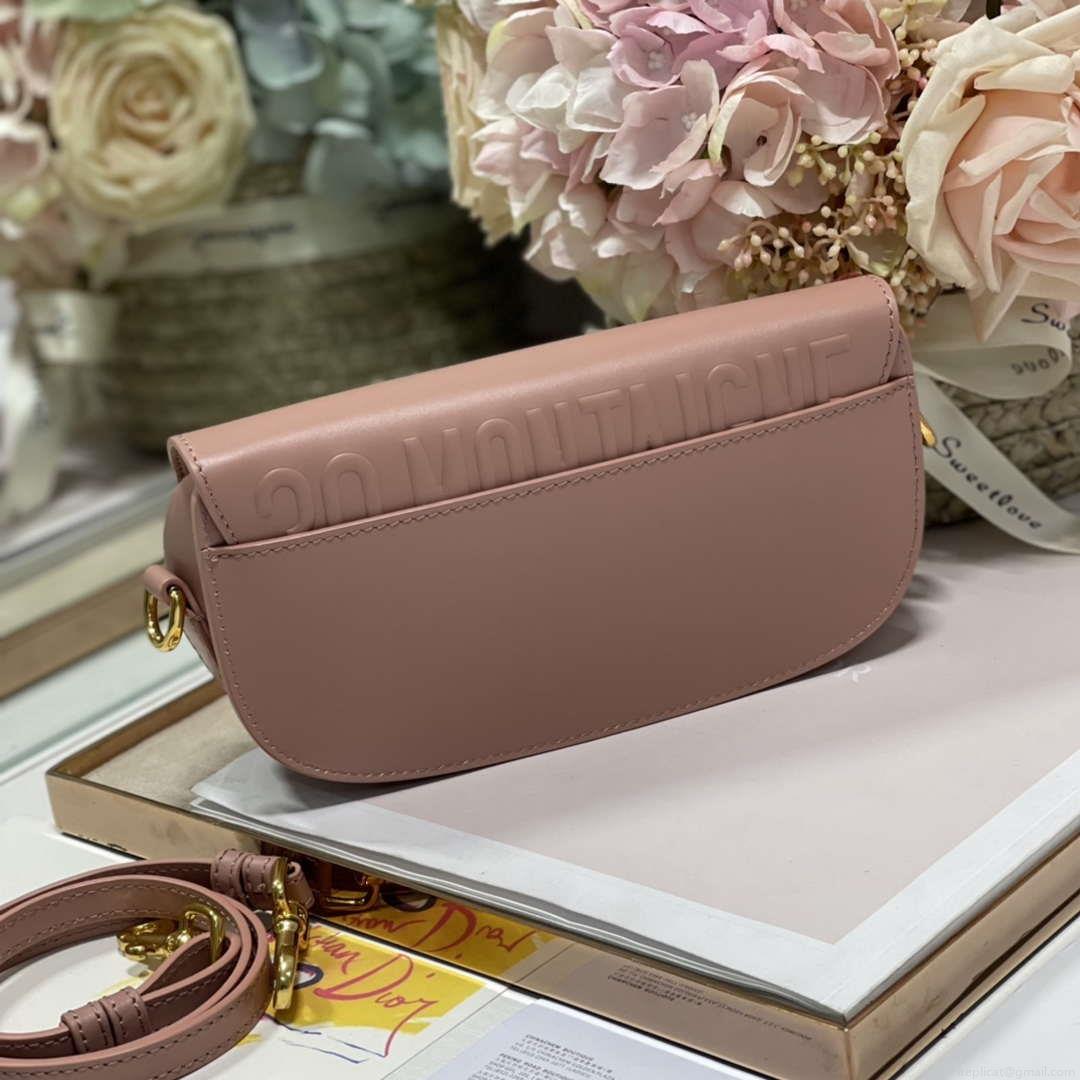Dior M9317S Crossbody Small Bobby EAST-WEST Bag Smooth Calfskin Pink