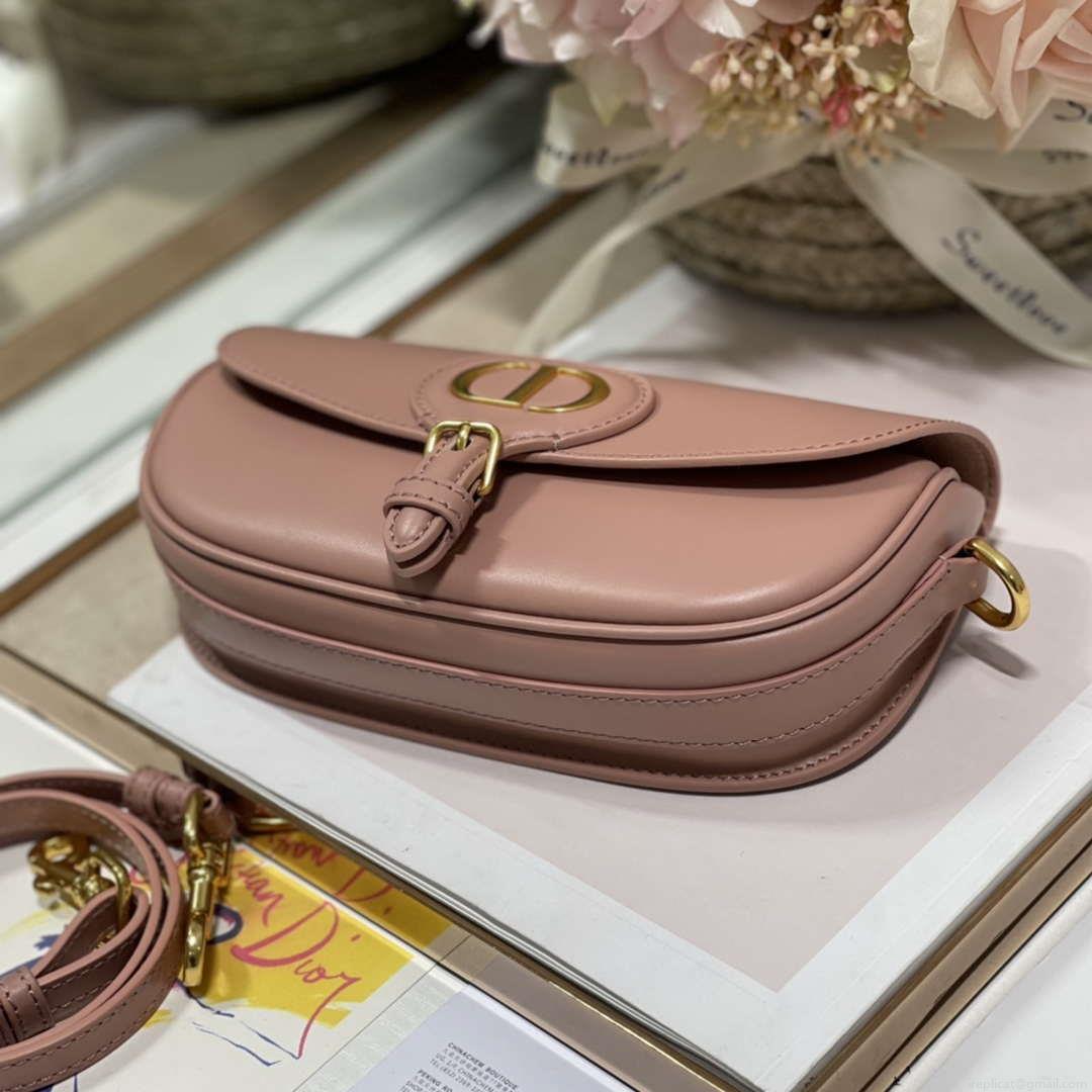 Dior M9317S Crossbody Small Bobby EAST-WEST Bag Smooth Calfskin Pink
