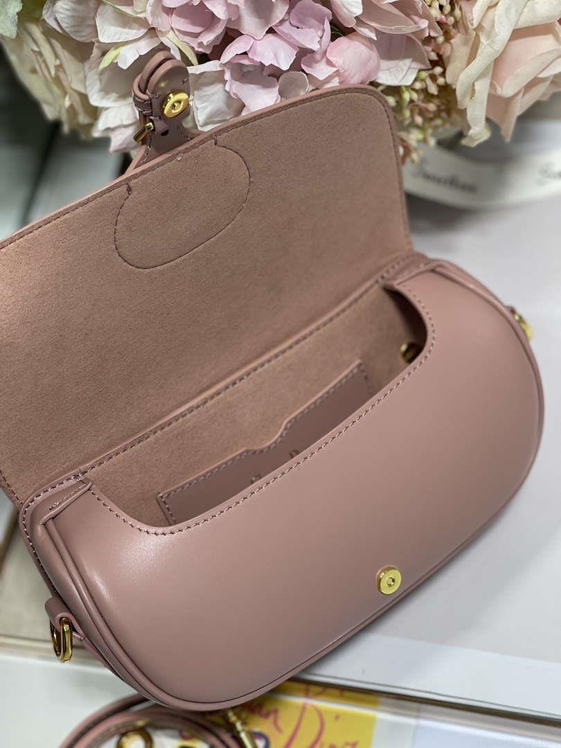 Dior M9317S Crossbody Small Bobby EAST-WEST Bag Smooth Calfskin Pink