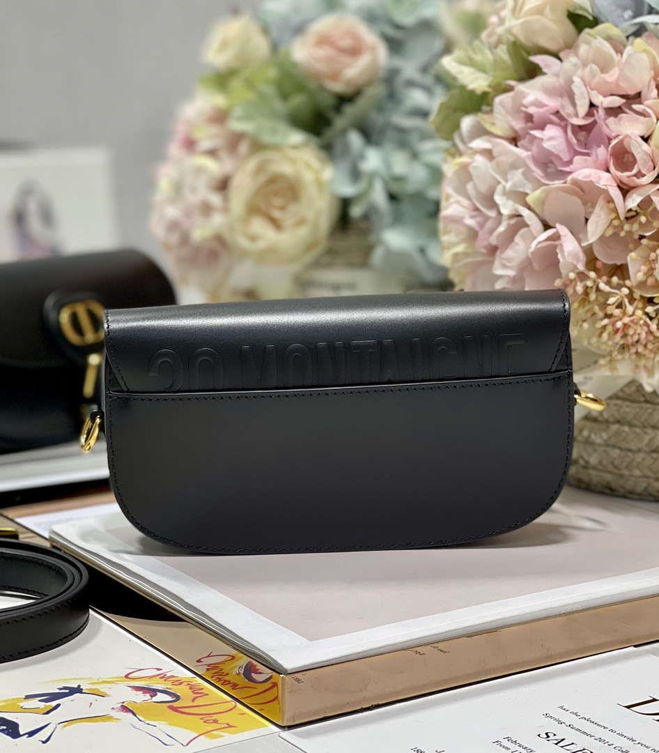 Dior M9317S Crossbody Small Bobby EAST-WEST Bag Smooth Calfskin Black