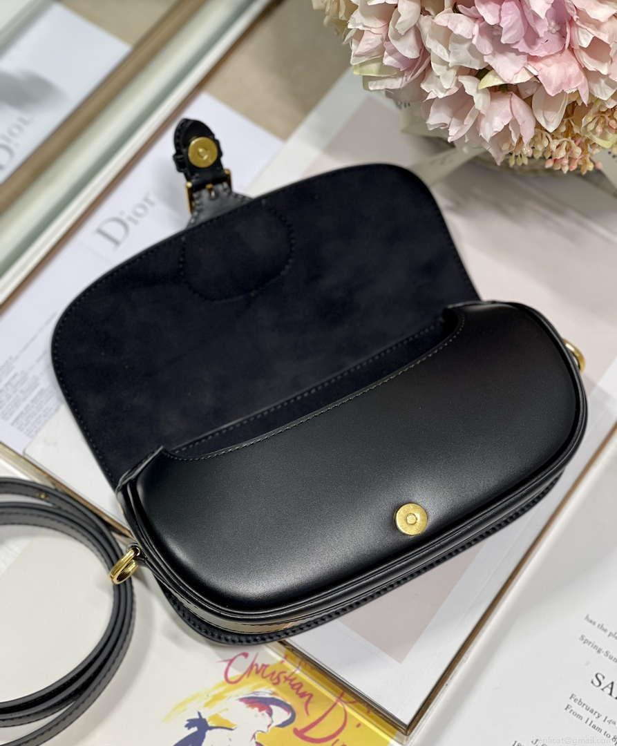 Dior M9317S Crossbody Small Bobby EAST-WEST Bag Smooth Calfskin Black
