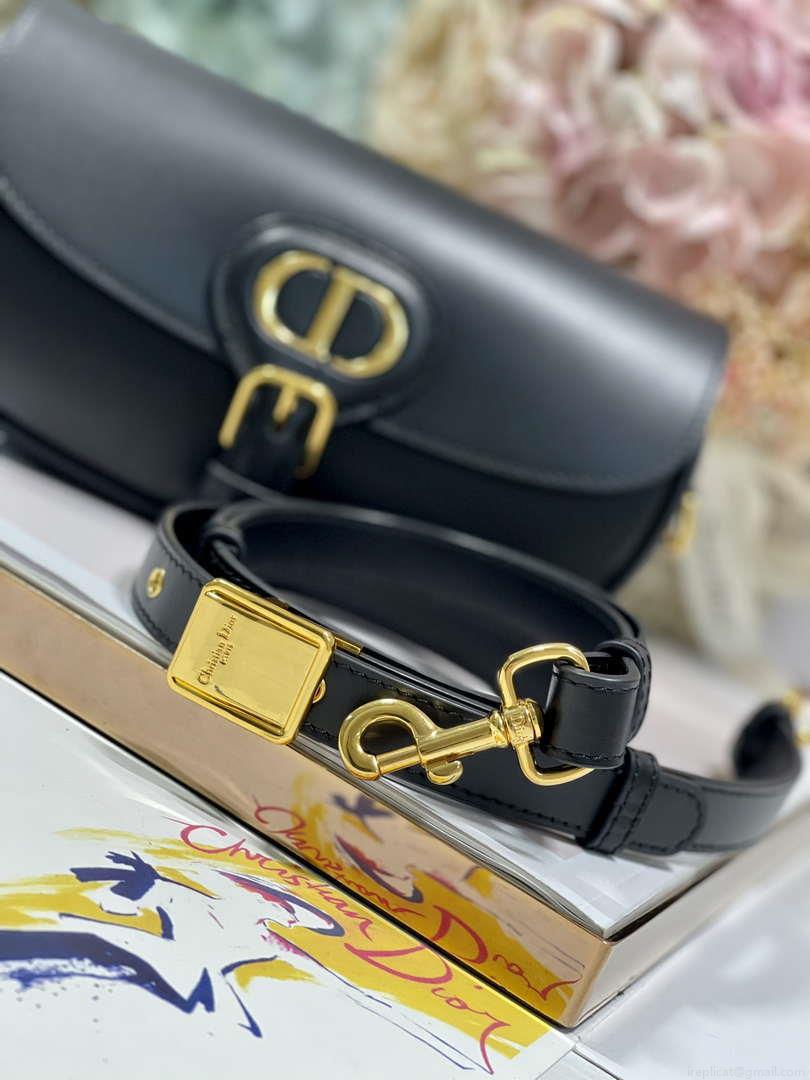 Dior M9317S Crossbody Small Bobby EAST-WEST Bag Smooth Calfskin Black