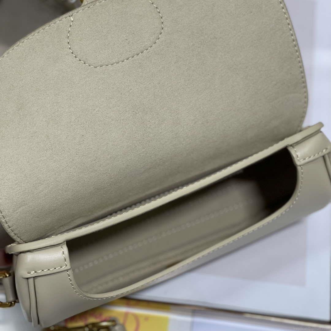 Dior M9317S Crossbody Small Bobby EAST-WEST Bag Smooth Calfskin Light Green