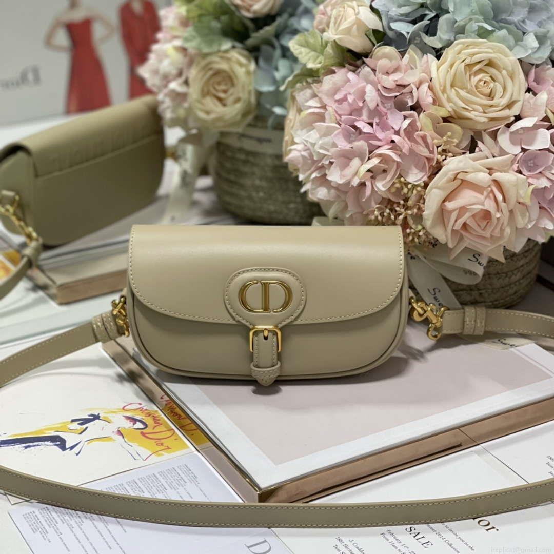 Dior M9317S Crossbody Small Bobby EAST-WEST Bag Smooth Calfskin Light Green