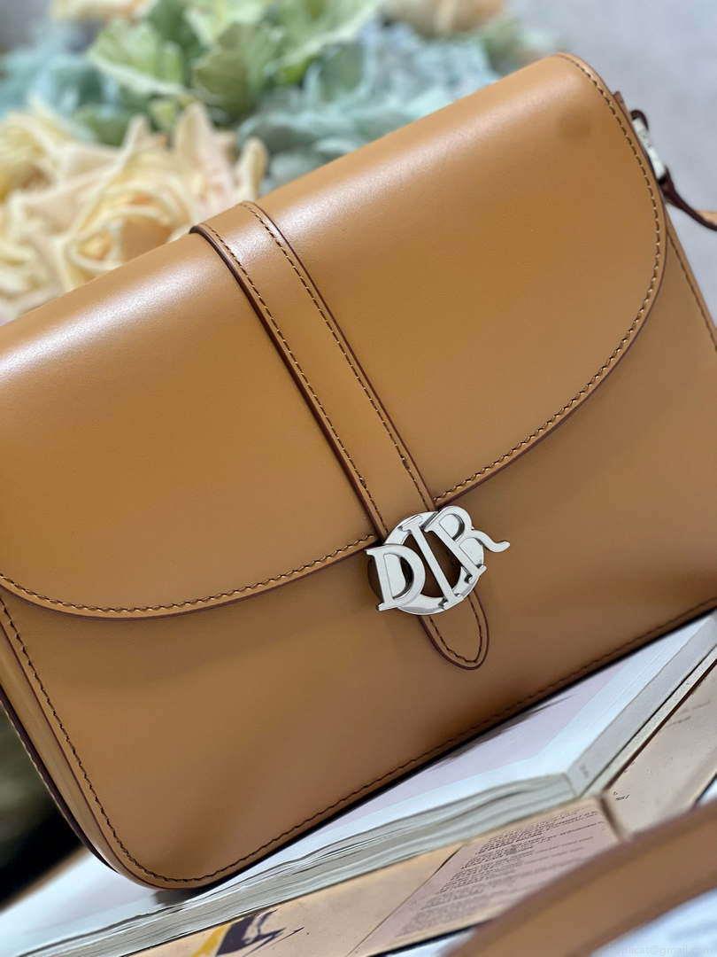 Dior M0051 Crossbody Men Bag Smooth Calfskin Brown