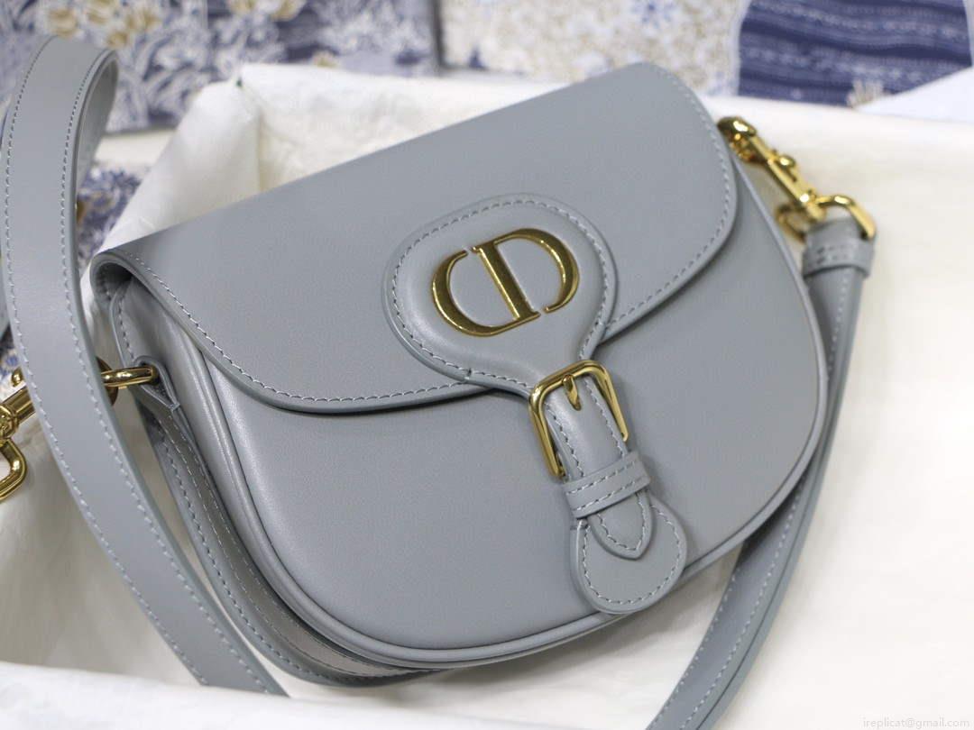 Dior M9317 Crossbody small dior Bobby bag Grey box Calfskin