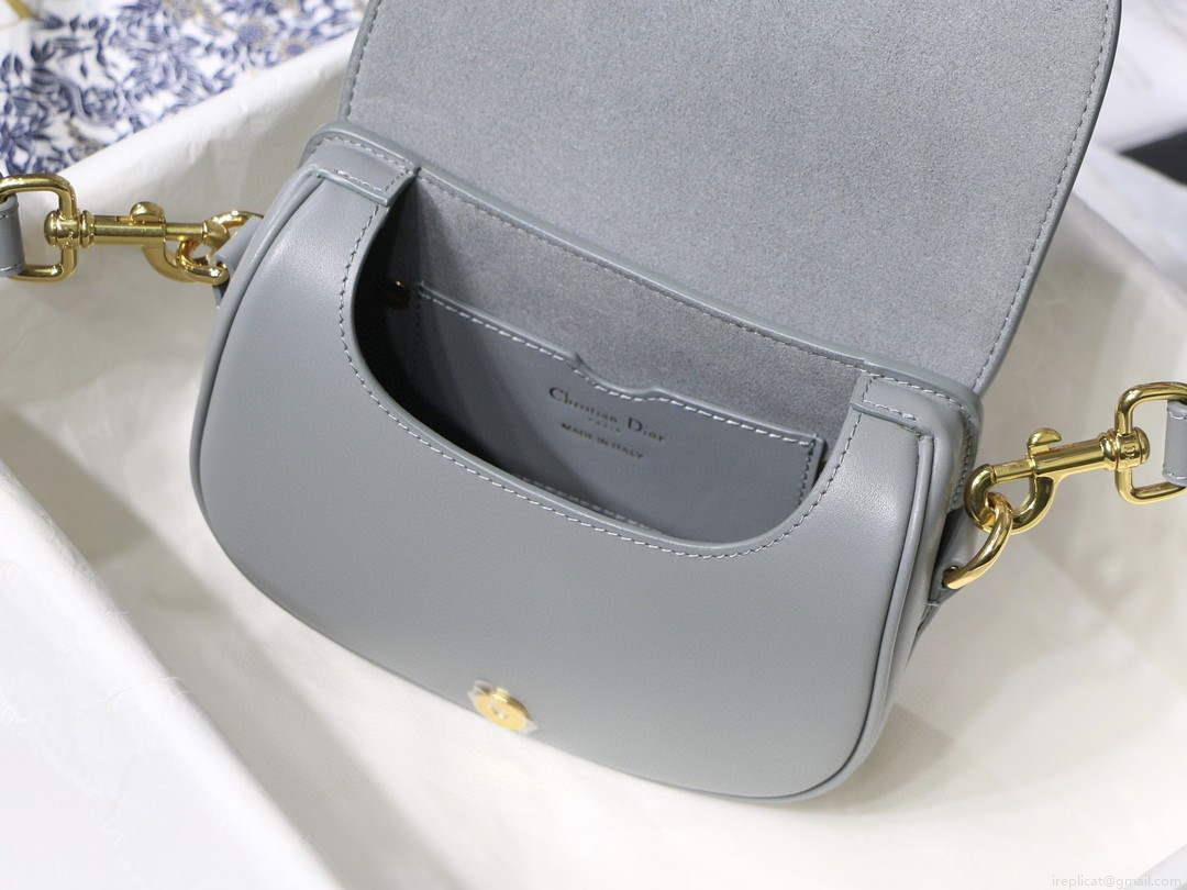 Dior M9317 Crossbody small dior Bobby bag Grey box Calfskin