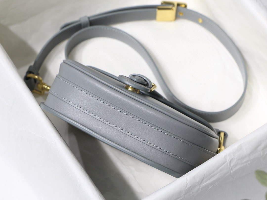 Dior M9317 Crossbody small dior Bobby bag Grey box Calfskin