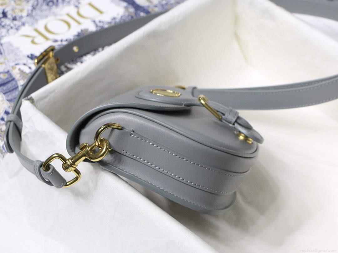 Dior M9317 Crossbody small dior Bobby bag Grey box Calfskin
