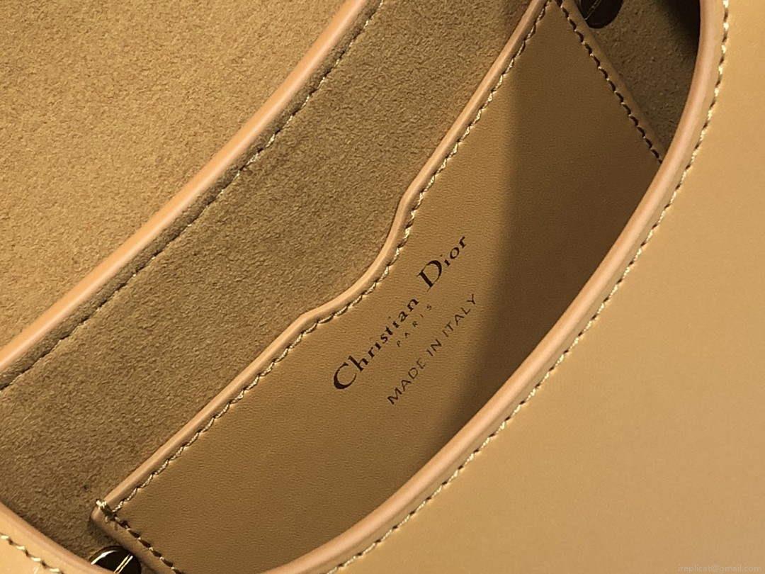 Dior M9317 Crossbody small dior Bobby bag Tan box Calfskin