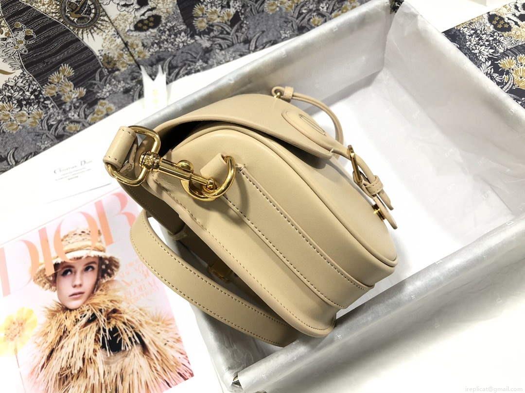 Dior M9317 Crossbody small dior Bobby bag Apricot box Calfskin
